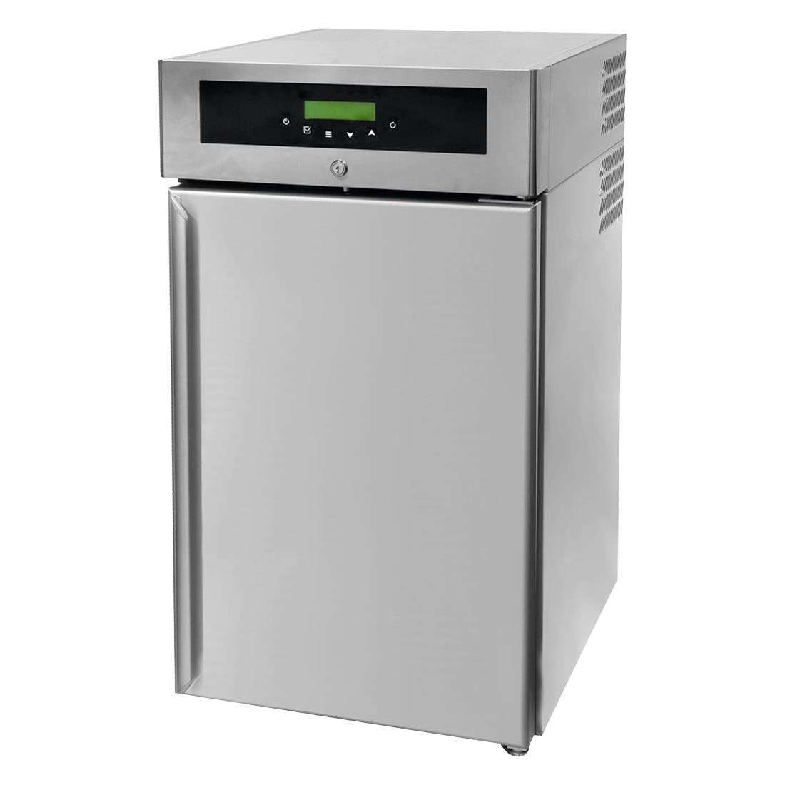 ICB Technologies Chocolate Fridge with Steel Door 135Ltr