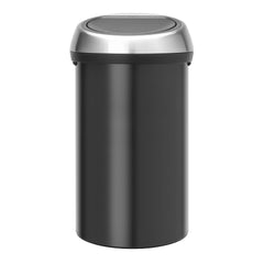 Brabantia Touch Bin Matt Black 60Ltr