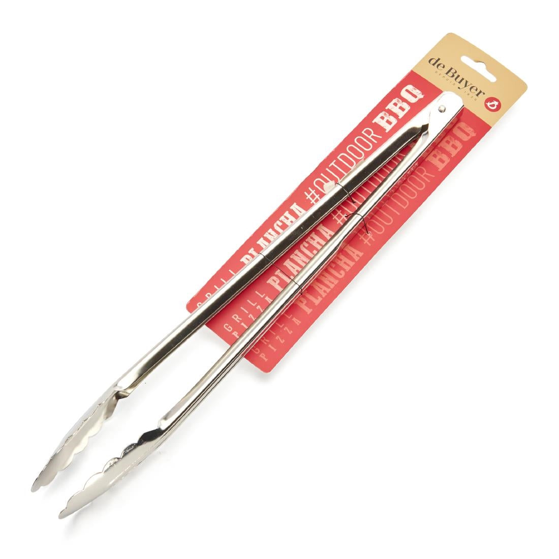 De Buyer Stainless Steel Utility Tongs 400mm