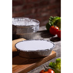 Fiesta Recyclable Lid for 500ml Oval Foil Containers (200 Pack)