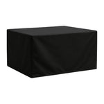 Bolero Rectangular Outdoor Table Cover Black 2000x1000mm