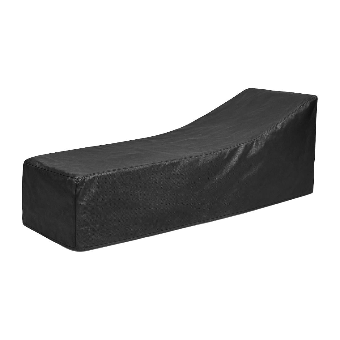 Bolero Sun Lounger Cover Black 2100x700mm