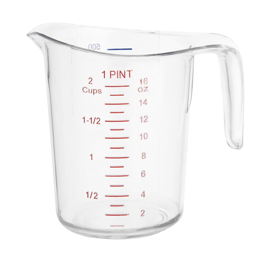 Vogue Polycarbonate Measuring Jug 500ml
