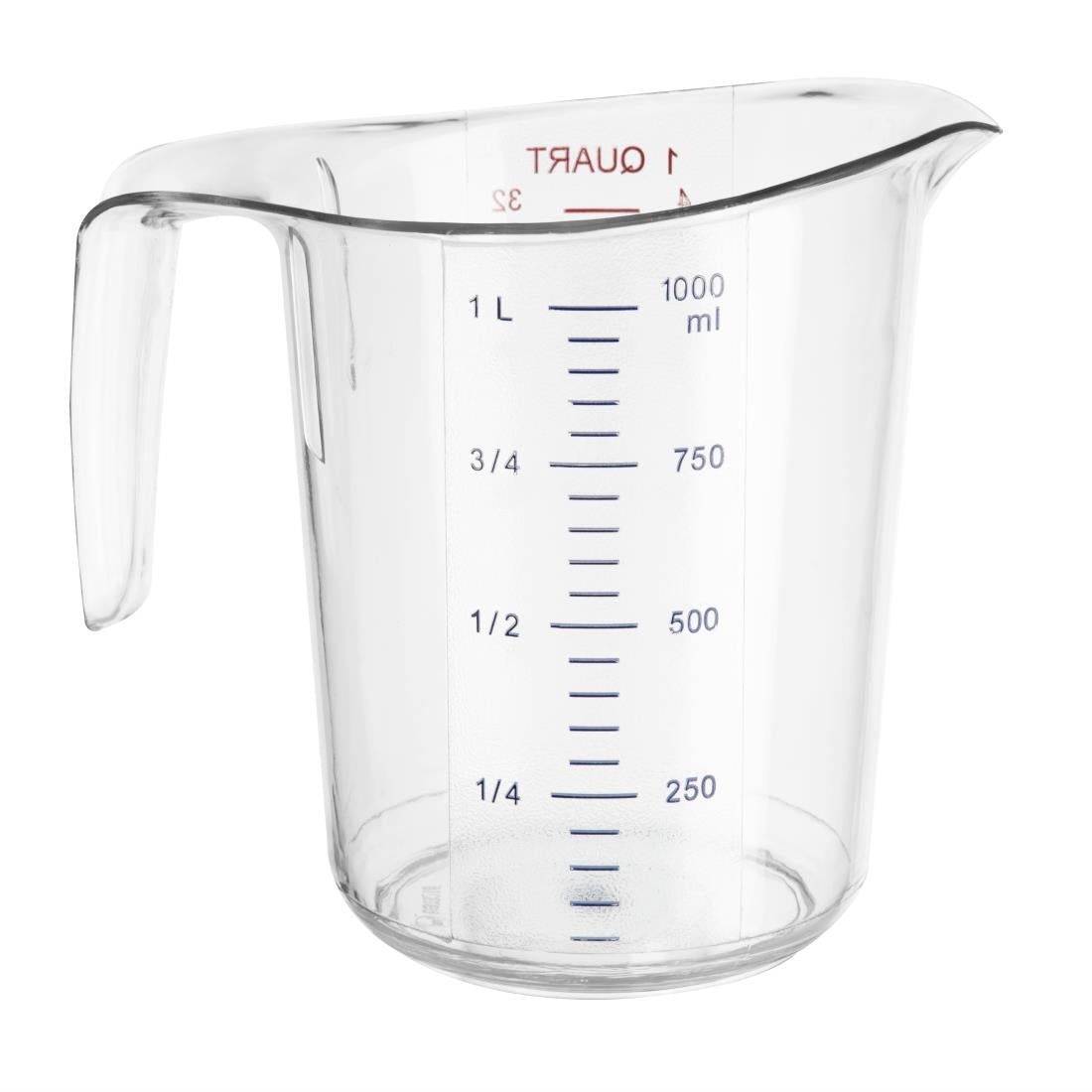 Vogue Polycarbonate Measuring Jug 1Ltr