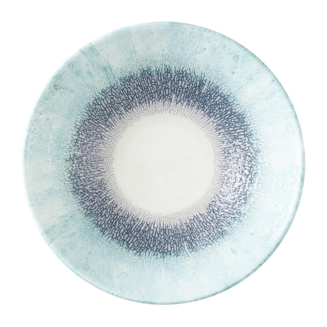 Churchill Studio Prints Fusion Blue Deep Coupe Bowls 203mm (6 Pack)