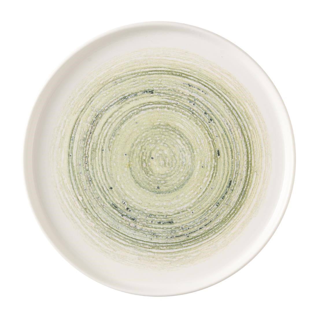 Churchill Elements Fern Walled Plates 255mm (6 Pack)