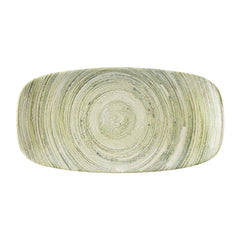 Churchill Elements Fern Chefs Oblong Plates 280x152mm 12 Pack