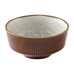 Churchill Nourish Cinnamon Brown Barley White Kochi Soup Bowls 465ml (12 Pack)