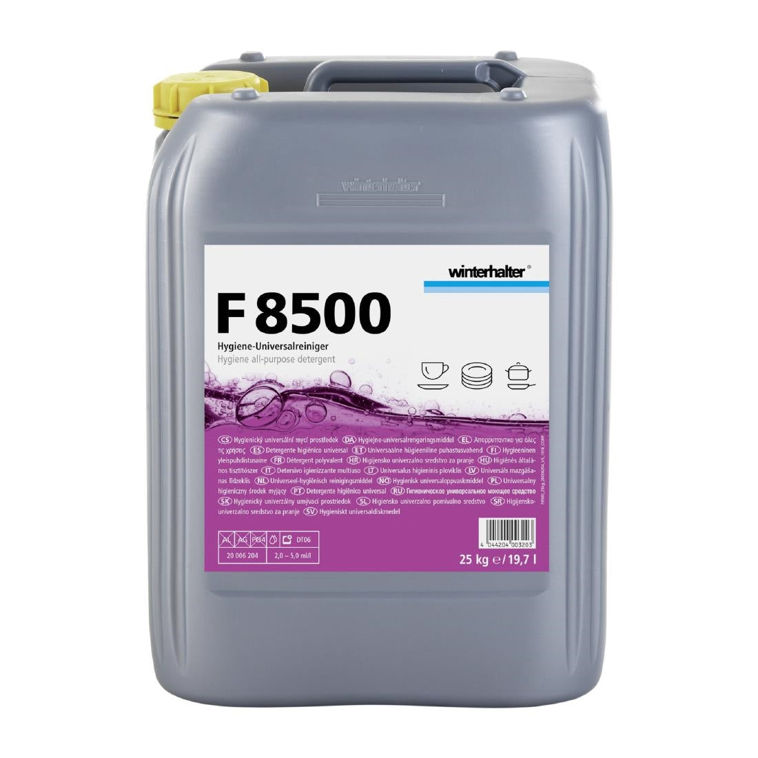 Winterhalter F8500 Hygiene All-Purpose Detergent - 9.4Ltr
