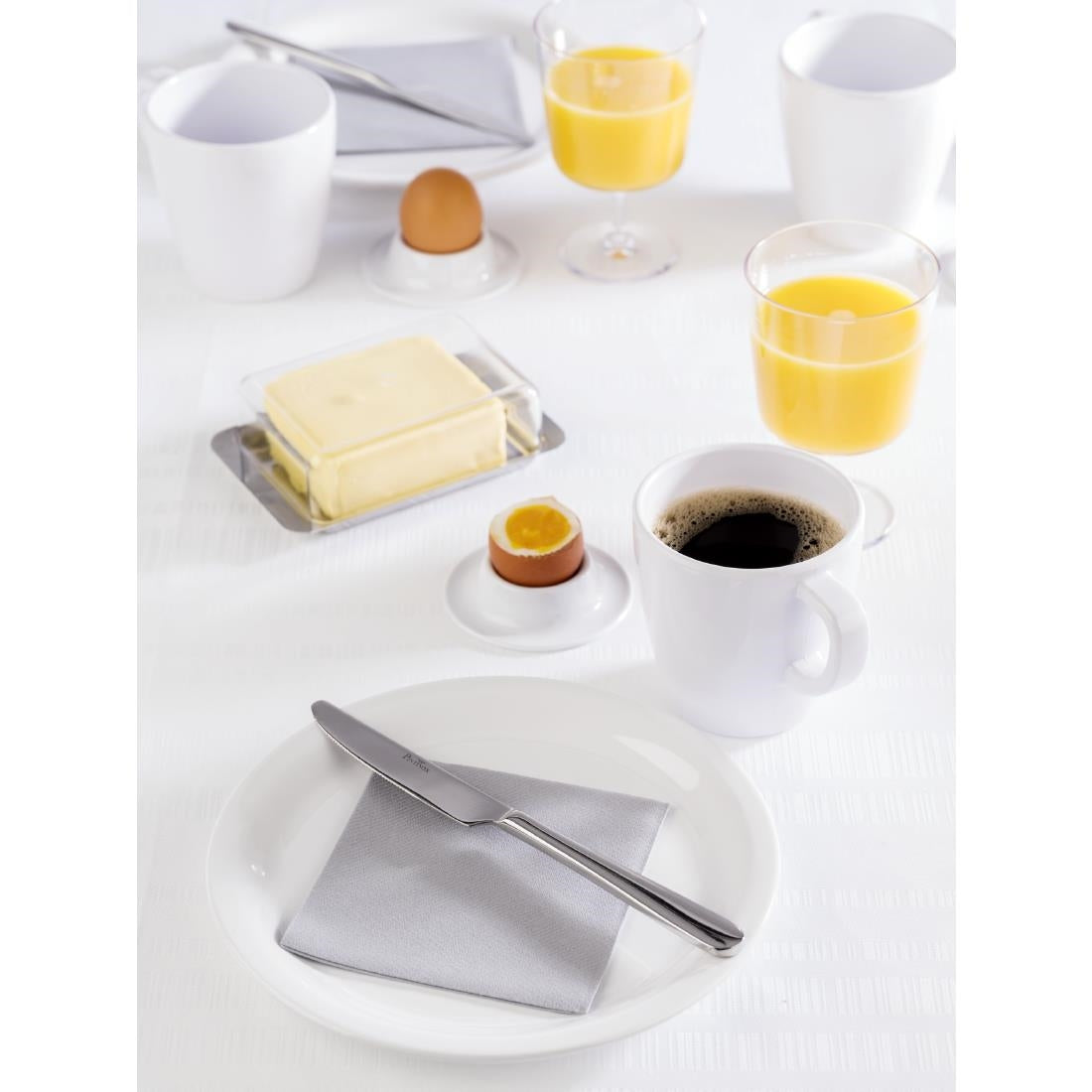 APS Egg Holders White 85x20mm (4 Pack)