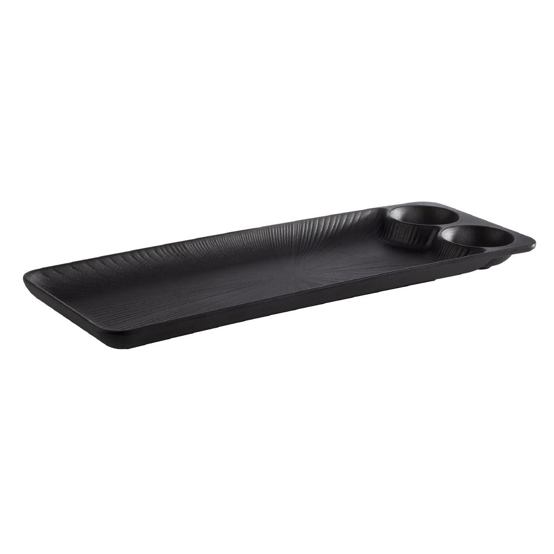 APS Nero Tray Black 410x150mm