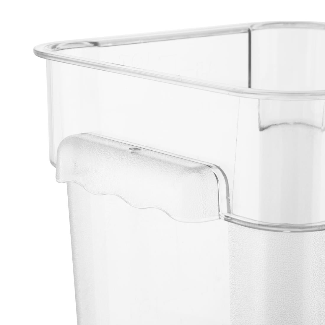Hygiplas ABS Square Storage Container 3.5Ltr