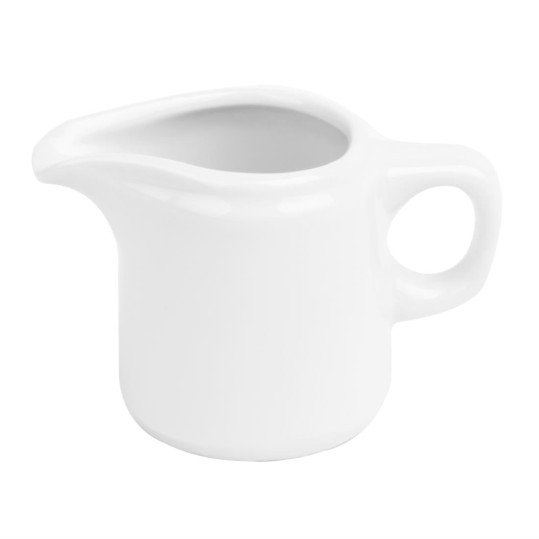 Olympia Whiteware Handled Jugs 65ml (12 Pack)