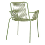 Bolero Melbourne Rope Design Armchairs Light Green (4 Pack)