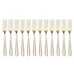 Olympia Buckingham Table Forks Champagne Gold (12 Pack)