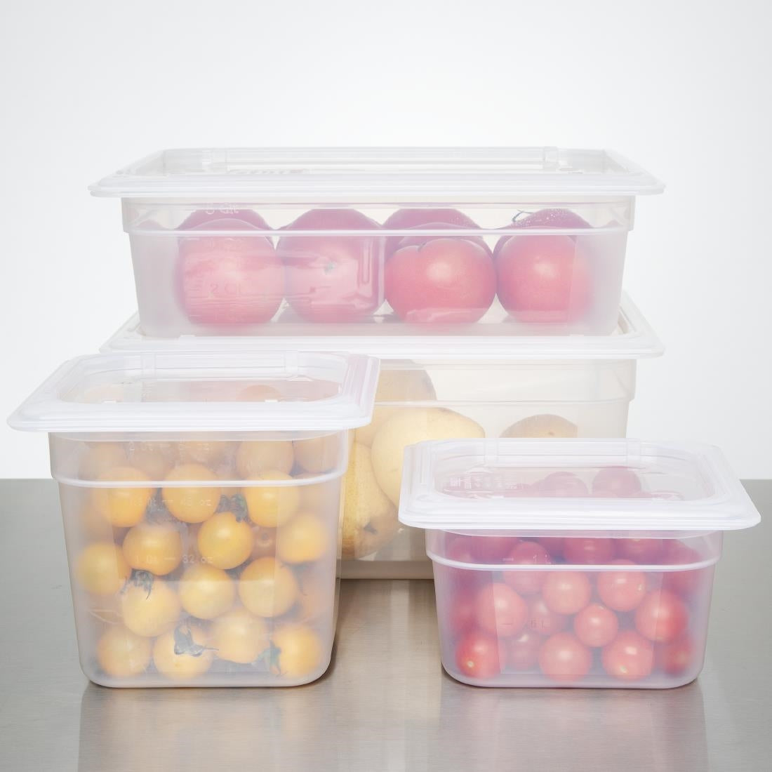 Nisbets Essentials Polypropylene 1/9 Gastronorm Container 100mm