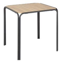 Bolero Santorini Square Polywood Table 700x700mm