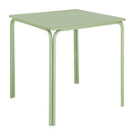 Bolero Adeline Steel Square Table Light Green 700x700mm
