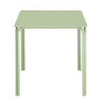 Bolero Adeline Steel Square Table Light Green 700x700mm