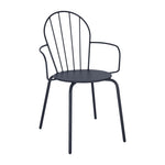 Bolero Adeline Armchairs Slate Blue (4 Pack)