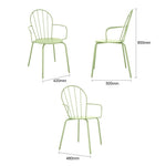 Bolero Adeline Armchairs Light Green (4 Pack)