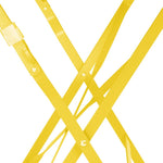 Bolero Perth Pavement Style Square Table Mellow Yellow 600x600mm