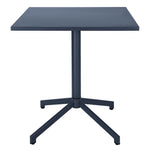 Bolero Porto Folding Table Slate Blue 700x700mm