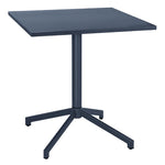 Bolero Porto Folding Table Slate Blue 700x700mm