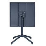 Bolero Porto Folding Table Slate Blue 700x700mm