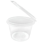 Fiesta Recyclable Portion Pots with Lids 100ml (50 Pack)