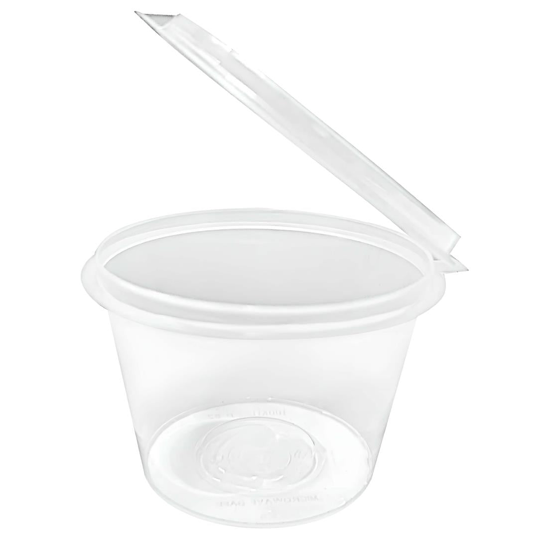 Fiesta Recyclable Portion Pots with Lids 100ml (50 Pack)