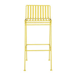 Bolero Spritz Slatted Bar Stools Limoncello Yellow (2 Pack)
