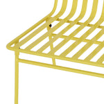 Bolero Spritz Slatted Bar Stools Limoncello Yellow (2 Pack)