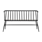 Bolero Alma Curved Back Slatted Bench