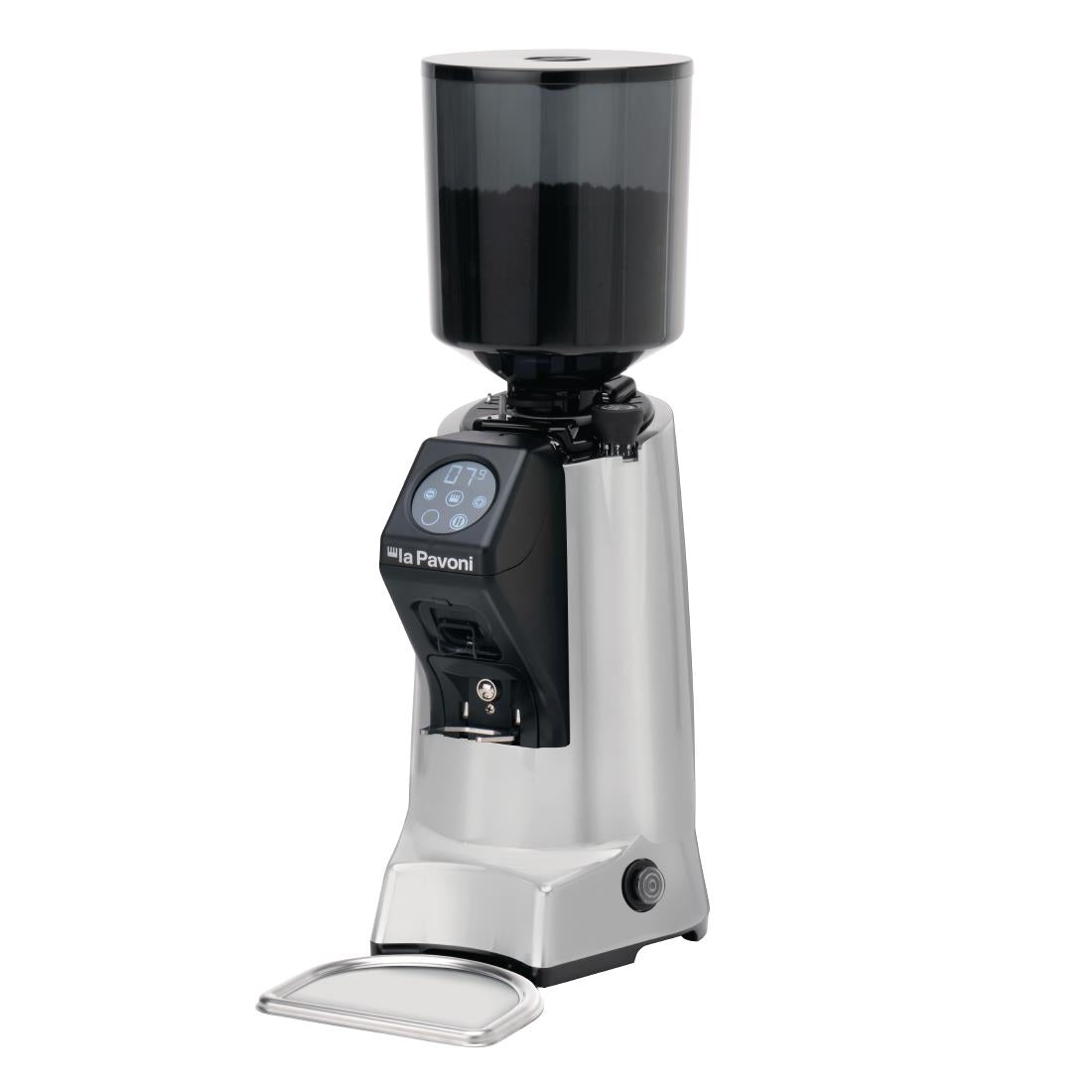 La Pavoni PGZIP2BC00UK Automatic Coffee Grinder Chrome