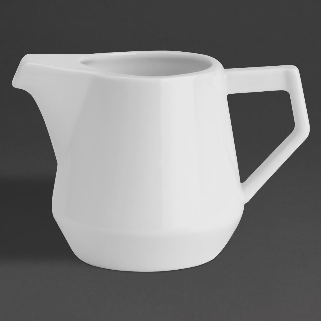 Olympia Whiteware Deco Jugs 200ml (6 Pack)