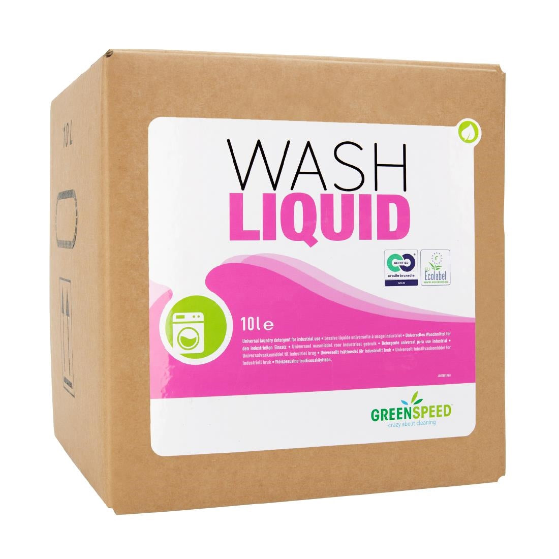 Greenspeed Wash Liquid Laundry Detergent Bag-in-Box 10Ltr