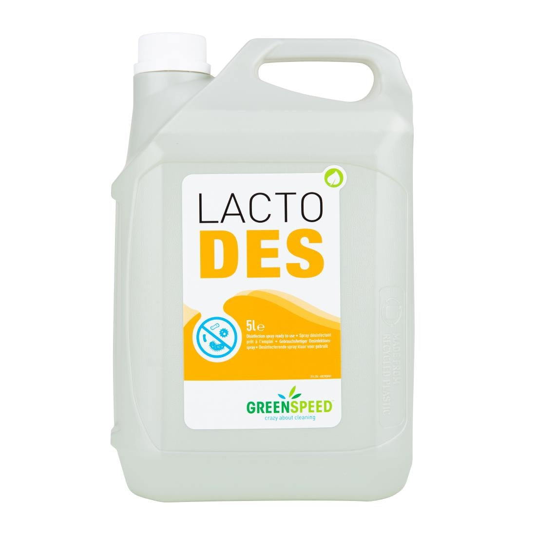 Greenspeed Lacto Des Plant Based Disinfectant 5Ltr