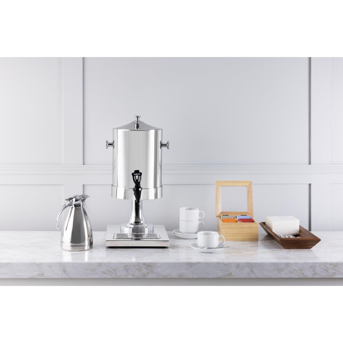 Olympia Stainless Steel Milk Dispenser
