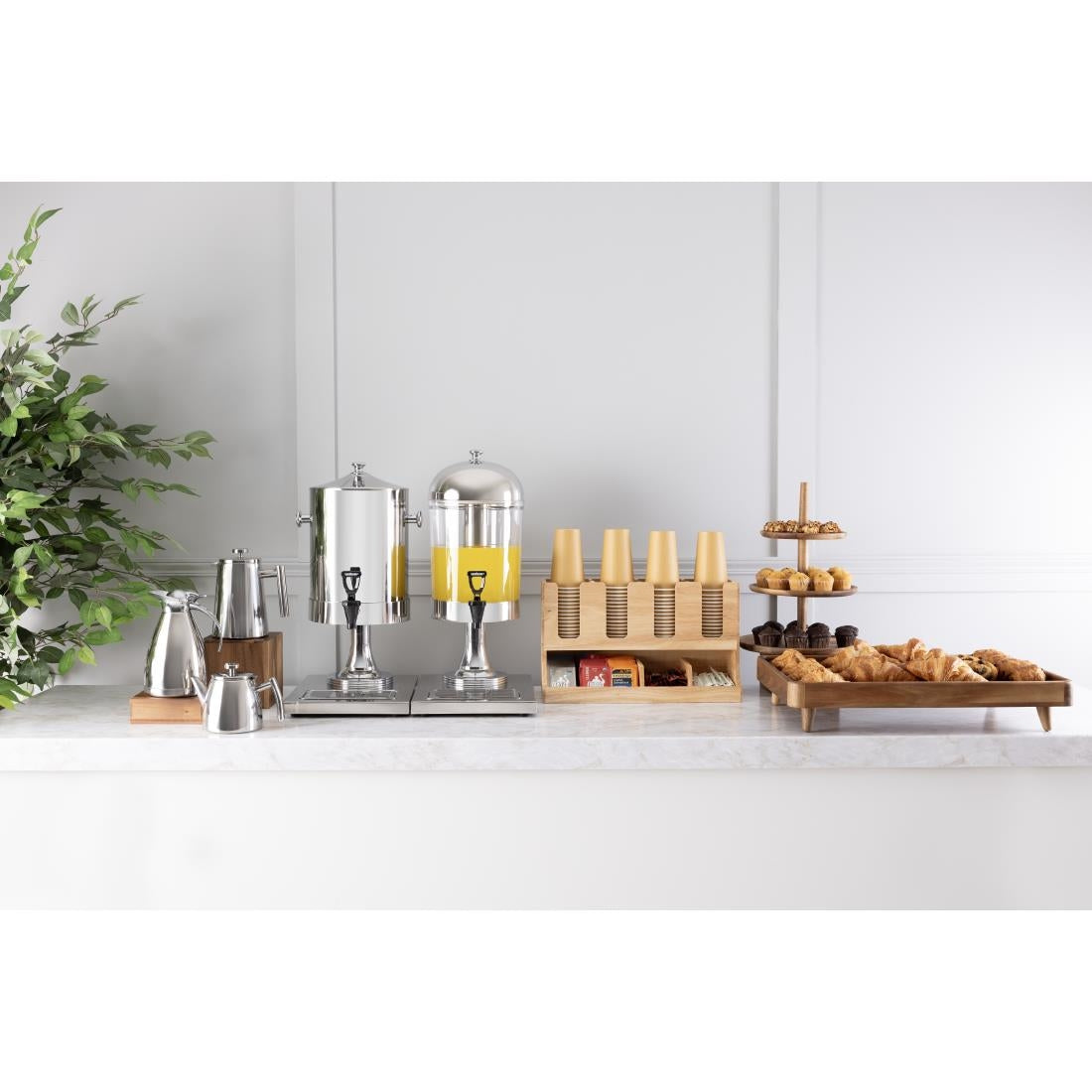 Olympia Stainless Steel Milk Dispenser