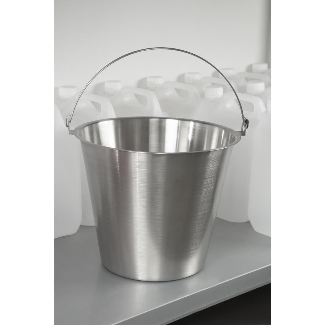 Jantex Stainless Steel Bucket 12Ltr