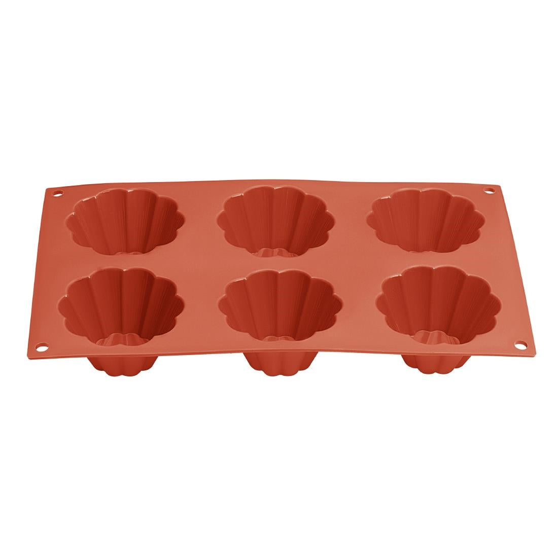 Vogue Silicone Brioche Mould 6 Cup