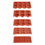 Vogue Silicone Round Mould 6 Cup