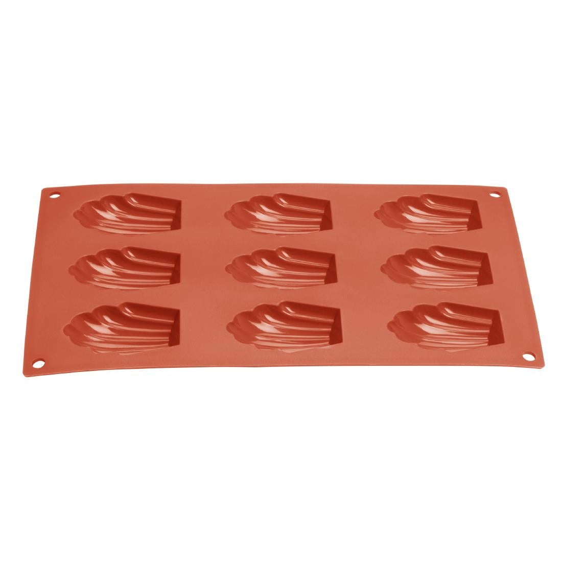 Vogue Silicone Madeleine Mould 9 Cup