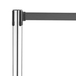 Bolero Polished Barriers with Black Strap 3m (2 Pack)