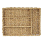 Olympia Polywicker Cutlery Organiser Light Brown 340x250mm