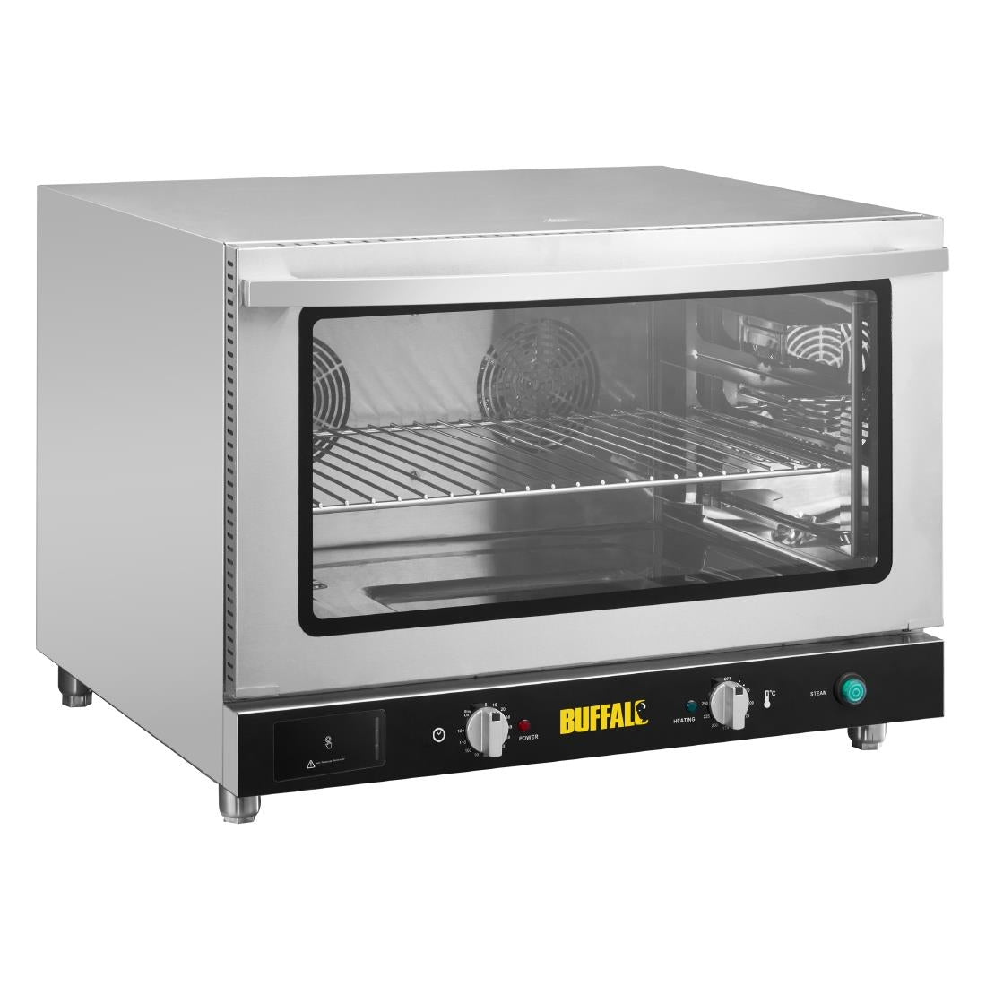 Buffalo Bakery Convection Oven with Steam 100Ltr Single Phase