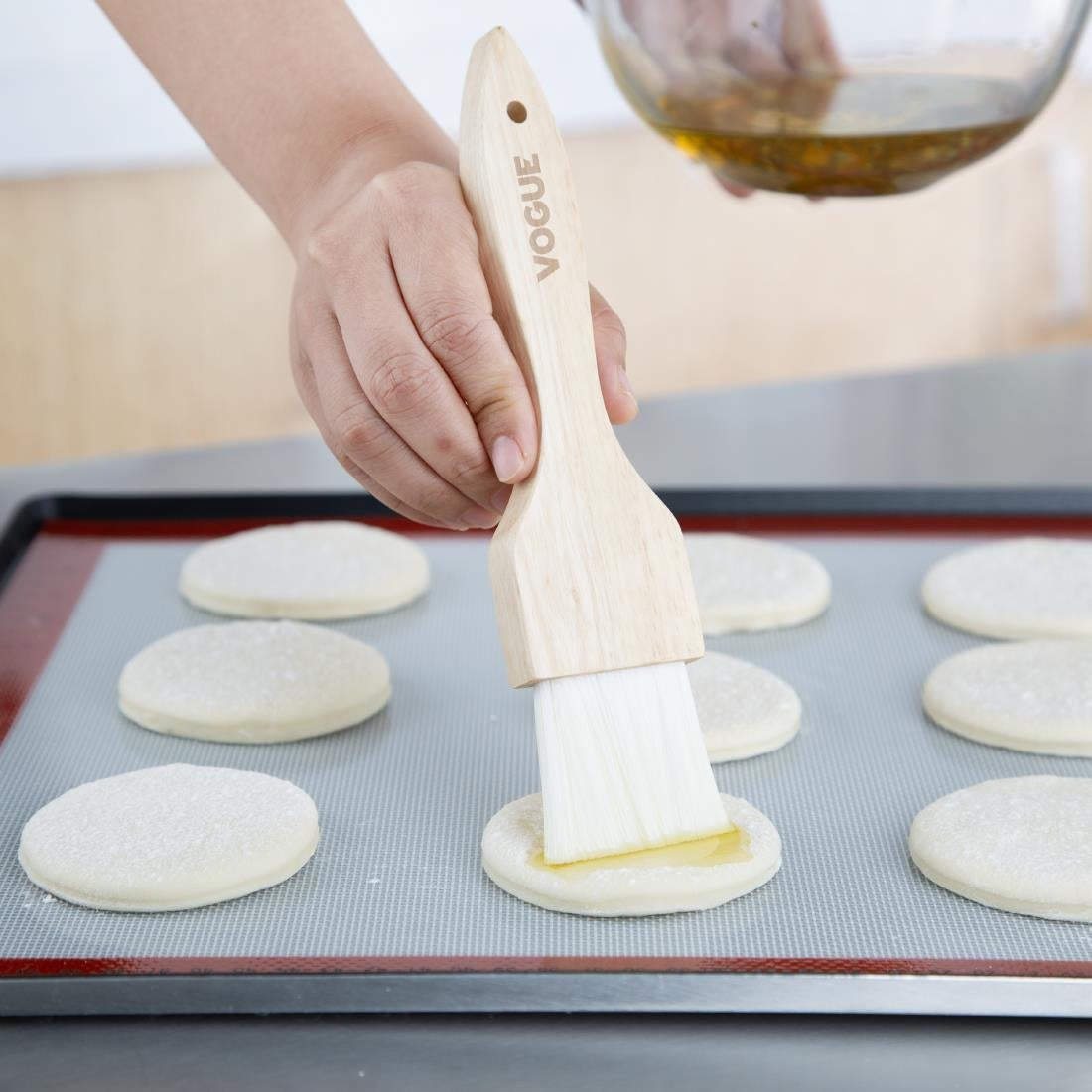 Vogue Wooden Handle Pastry Brush 50mm