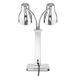 Buffalo Double Heat Lamp Carving Station Stainless Steel 2x250W