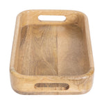 Olympia Mango Wood Deep Sided Rectangular Tray 190x300mm